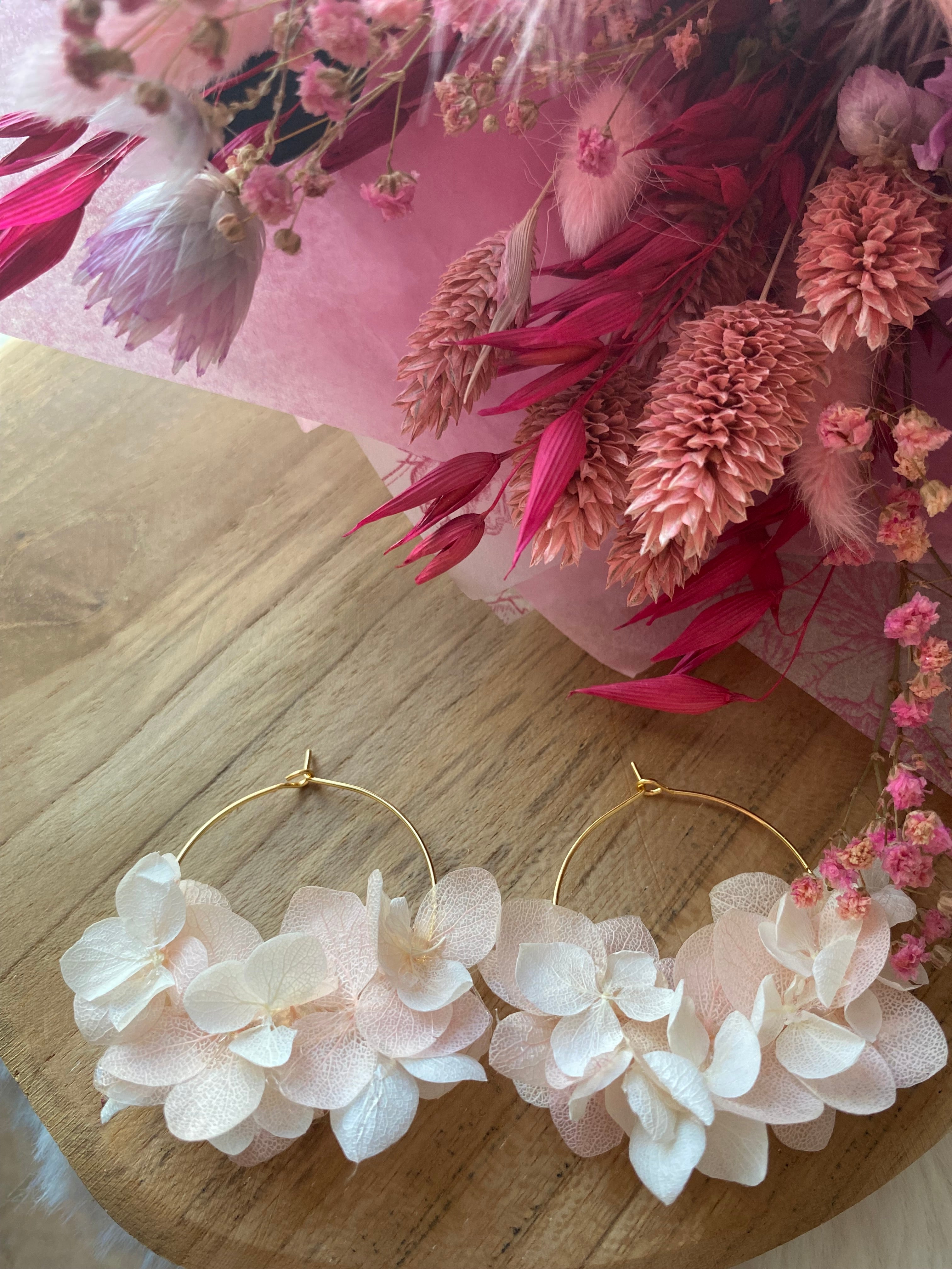 Les boucles d'oreilles Margot