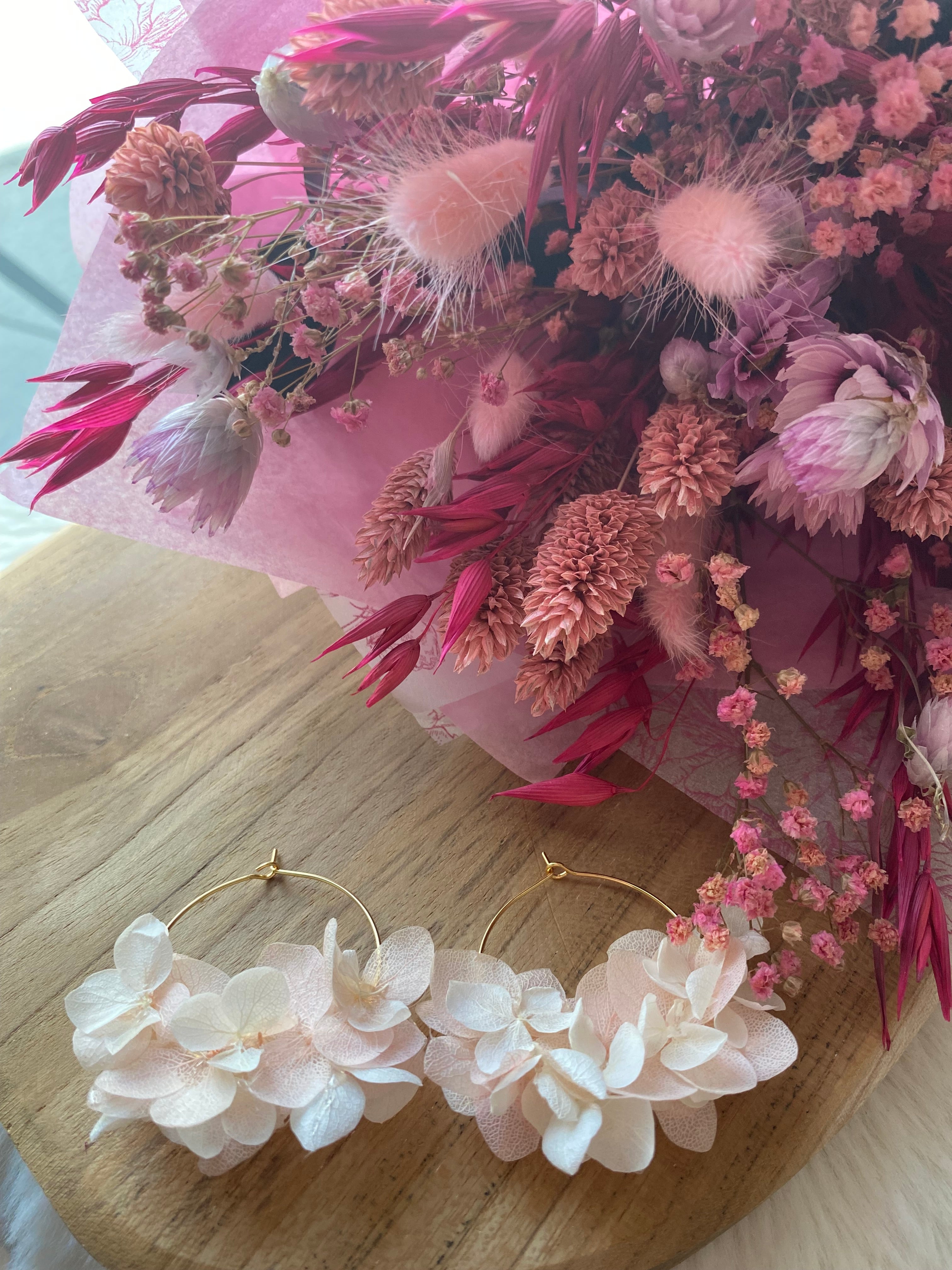 Les boucles d'oreilles Margot